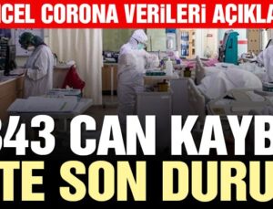 Güncel corona virüsü verileri açıklandı! İşte 23 Nisan tablosu