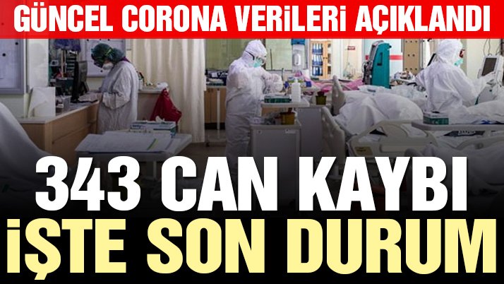 Güncel corona virüsü verileri açıklandı! İşte 23 Nisan tablosu