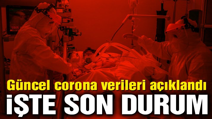 Sağlık Bakanlığı güncel corona virüsü verilerini açıkladı! İşte 24 Mayıs tablosu