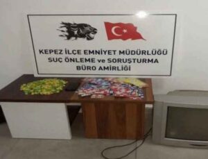 Antalya’da dev kumar operasyonu: 16 kişiye 71 bin 376 TL ceza