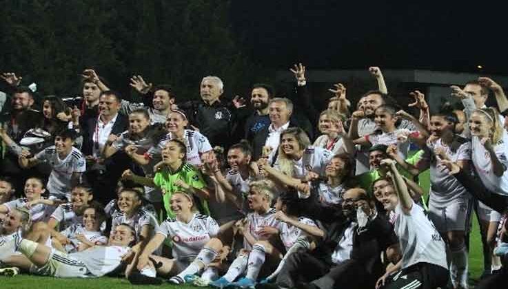 Kadınlar Ligi şampiyonu Beşiktaş Vodafone oldu