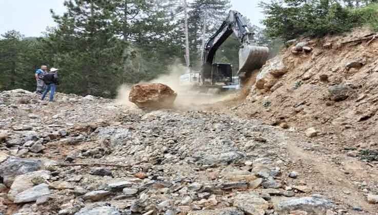 Alanya Belediyesi yayla yollarındaki çalışmalarına hız verdi