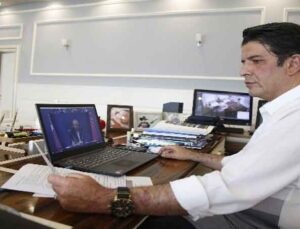 Turgay Genç, Kılıçdaroğlu ile video konferans toplantısına katıldı