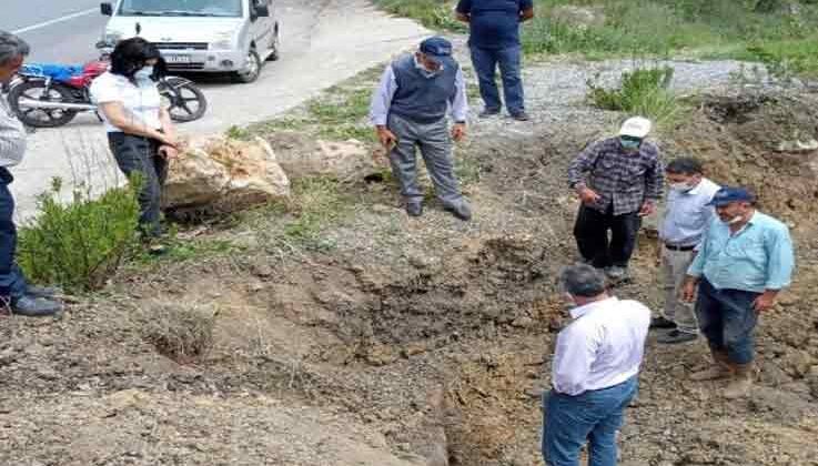 Akseki Taşlıca’daki sulama sistemindeki arızaya hızlı müdahale