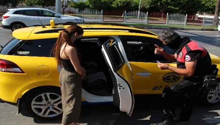 Genç kızın izin belgesiz ticari taksiyle yolculuğu pahalıya maloldu