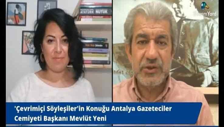 Çevrimiçi Söyleşiler’in son konuğu Mevlüt Yeni oldu