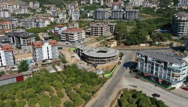 Alanya Belediyesi Kreş ve Gündüz Bakımevi inşaatında sona gelindi