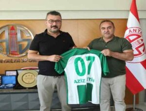 Serik Belediyespor, Antalyaspor Başkanı Çetin’le bir araya geldi