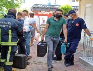 Apartmandan gelen gaz kokusu polis ve itfaiyeyi alarma geçirdi