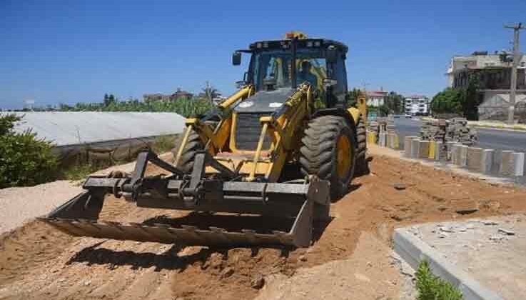 Alanya’nın Çatalişam yolu genişletiliyor