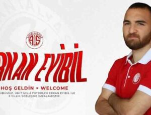 Antalyaspor, Erkan Eyibil’i kadrosuna kattı