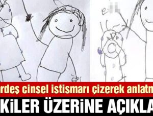 İki kardeş cinsel istismarı çizerek anlatmıştı… Bakanlık açıklama yaptı