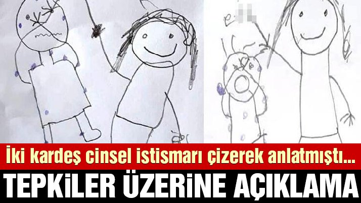 İki kardeş cinsel istismarı çizerek anlatmıştı… Bakanlık açıklama yaptı