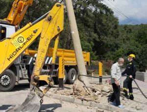 Kemer’de aydınlatma çalışması