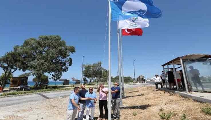 Kızılot halk plajı mavi bayrak aldı