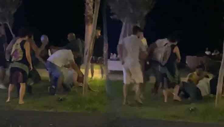 Antalya’da ‘niye baktın’ kavgasında yumruklar konuştu