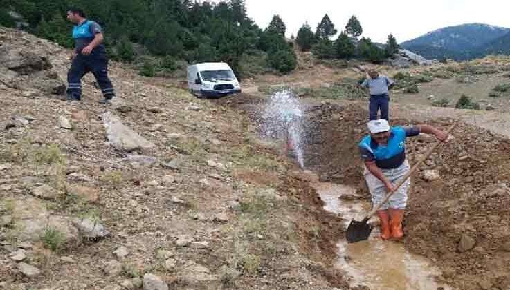 İbradı’da içme suyunda yaşanan basınç düşüklüğü sorunu çözüldü