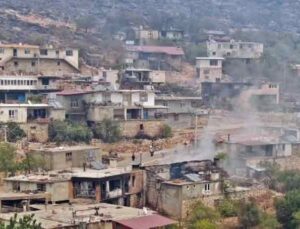 İki orman işçisinin hayatını kaybettiği mahallede alevleri söndürmek için havadan ve karadan mücadele devam ediyor