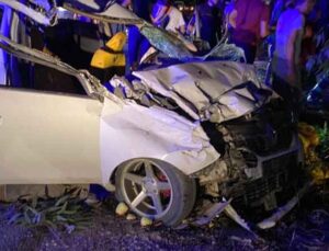 Antalya’da zincirleme kaza: 4 yaralı
