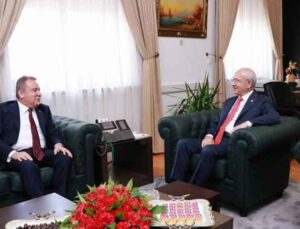Başkan Böcek, Kemal Kılıçdaroğlu ile bir araya geldi