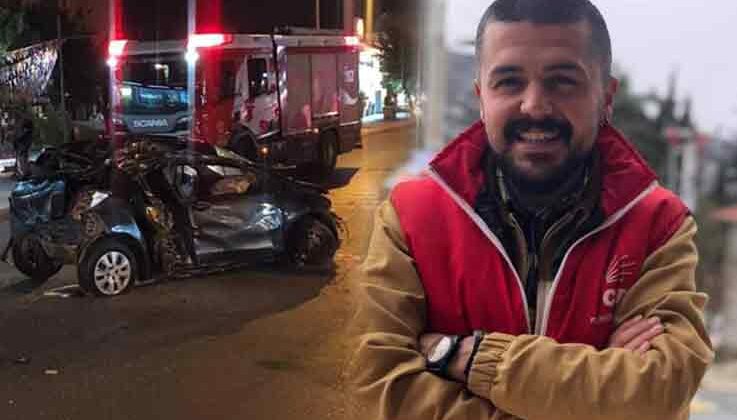 CHP Konyaaltı Gençlik Kolları Başkanı trafik kazasında hayatını kaybetti