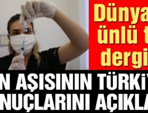 CoronaVac aşısının Türkiye sonuçlarını The Lancet açıkladı: Yüzde 83.5 etkili