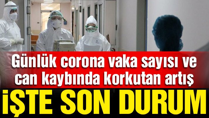 18 Temmuz güncel corona virüsü tablosu açıklandı: Korkutan artış sürüyor