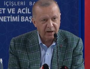Cumhurbaşkanı Erdoğan: Yanan evler yeniden yapılacak