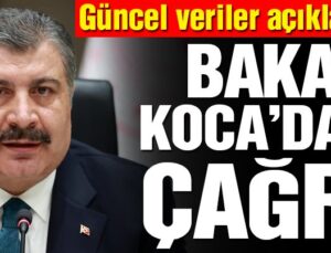 Sağlık Bakanı Fahrettin Koca, 10 Temmuz corona virüsü tablosunu açıkladı