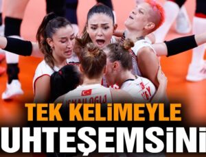 A Milli Kadın Voleybol Takımı Olimpiyatlarda Çin’i devirdi ve tarih yazdı