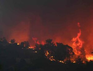 Manavgat’taki büyük yangın 7’nci gününde