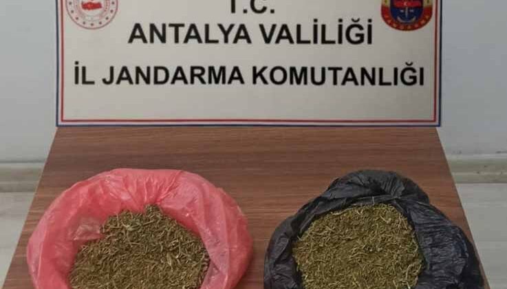 Korkuteli ilçesinde 160 gram uyuşturucu ele geçirildi