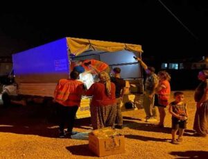 Konyaaltı Belediyesi yangın bölgesinde