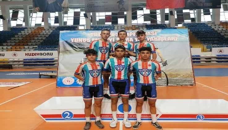 Konyaaltı’nın Bisiklet Takımı, 265 sporcu arasında üçüncü oldu