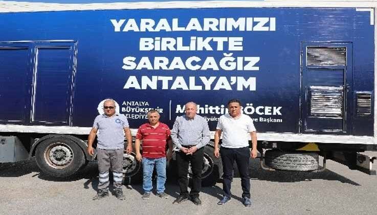 Antalya’dan Kastamonu’ya arama kurtarma ekibi ve yardım tırı