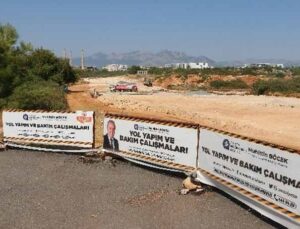 30 metre genişliğindeki yeni yol trafiği rahatlatacak