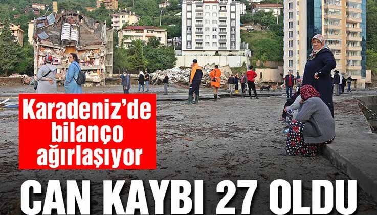 Karadeniz’de sel felaketi: Can kaybı 27’ye yükseldi