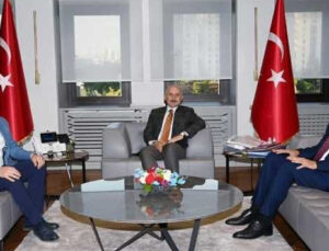 Başkan Ulutaş, hizmet ve yatırım takibi için Ankara’da temaslarda bulundu
