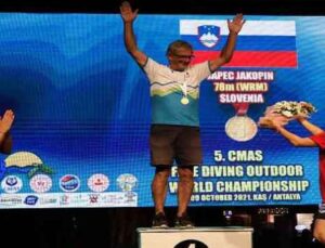 CMAS 5. Serbest Dalış Outdoor Dünya Şampiyonası fım disiplini dünya şampiyonları belli oldu