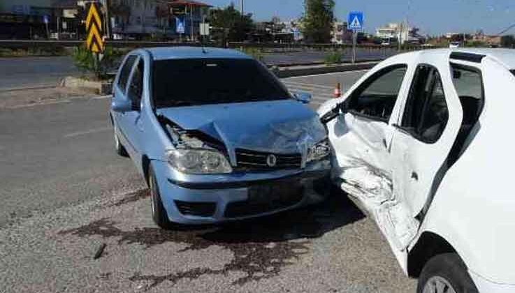 Manavgat’ta trafik kazası: 1 yaralı