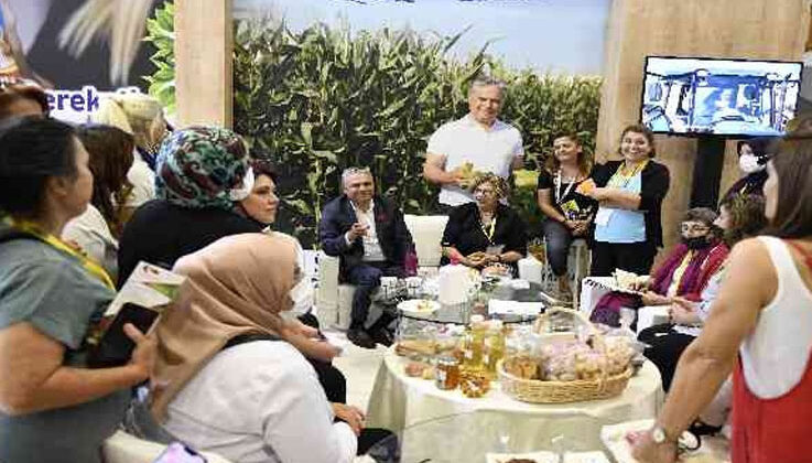 Başkan Uysal, kadın kooperatifleriyle bir araya geldi