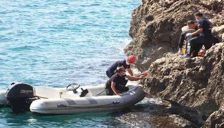 Antalya’da 40 metrelik falezlerden düşüp yaralanan kişi hayatını kaybetti