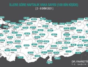 Sağlık Bakanı Koca duyurdu: İşte vaka sayısı en çok artan 10 il