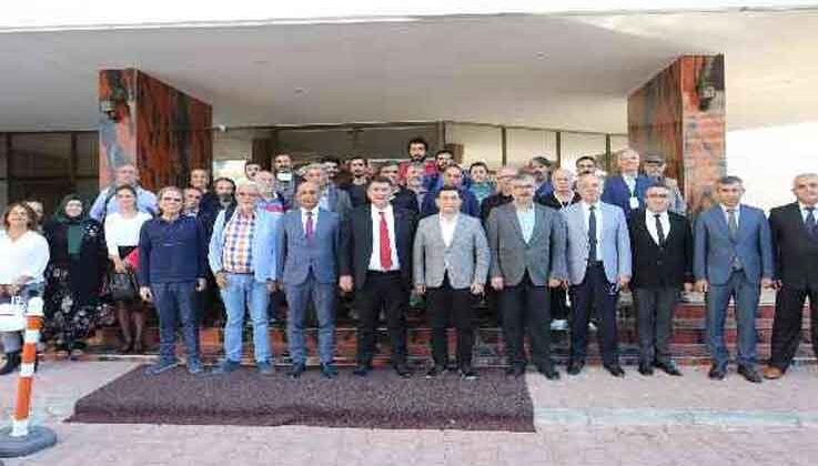 Başkan Tütüncü, sahaf esnafı ile bir araya geldi