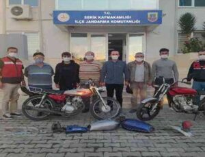 İlçe halkının kabusu olan motosiklet hırsızları JASAT’ın takibinden kaçamadı