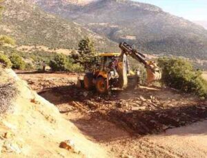 Elmalı’da yayla yolu yenileme çalışmaları