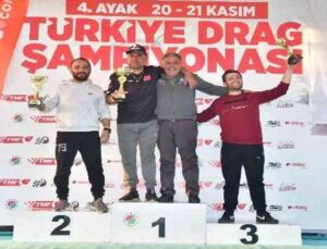 Türkiye Motodrag Şampiyonası 4’üncü ayak yarışı tamamlandı