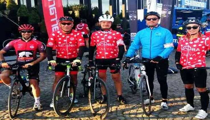 Antalyaspor UCI Gran Fondo’yu 3 madalya İle tamamladı