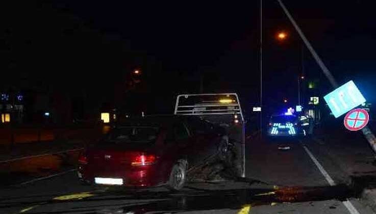 Antalya’da trafik kazası: 1 yaralı