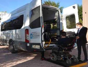 Engelli hizmet aracıyla ulaşım kolaylığı